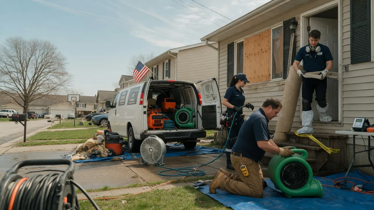 Water Damage Restoration in Paoli, IN near me